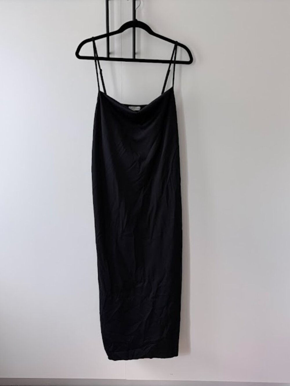 Good American Scuba Midi Dress Black Size 7 (Approx XL/16-18) Bodycon